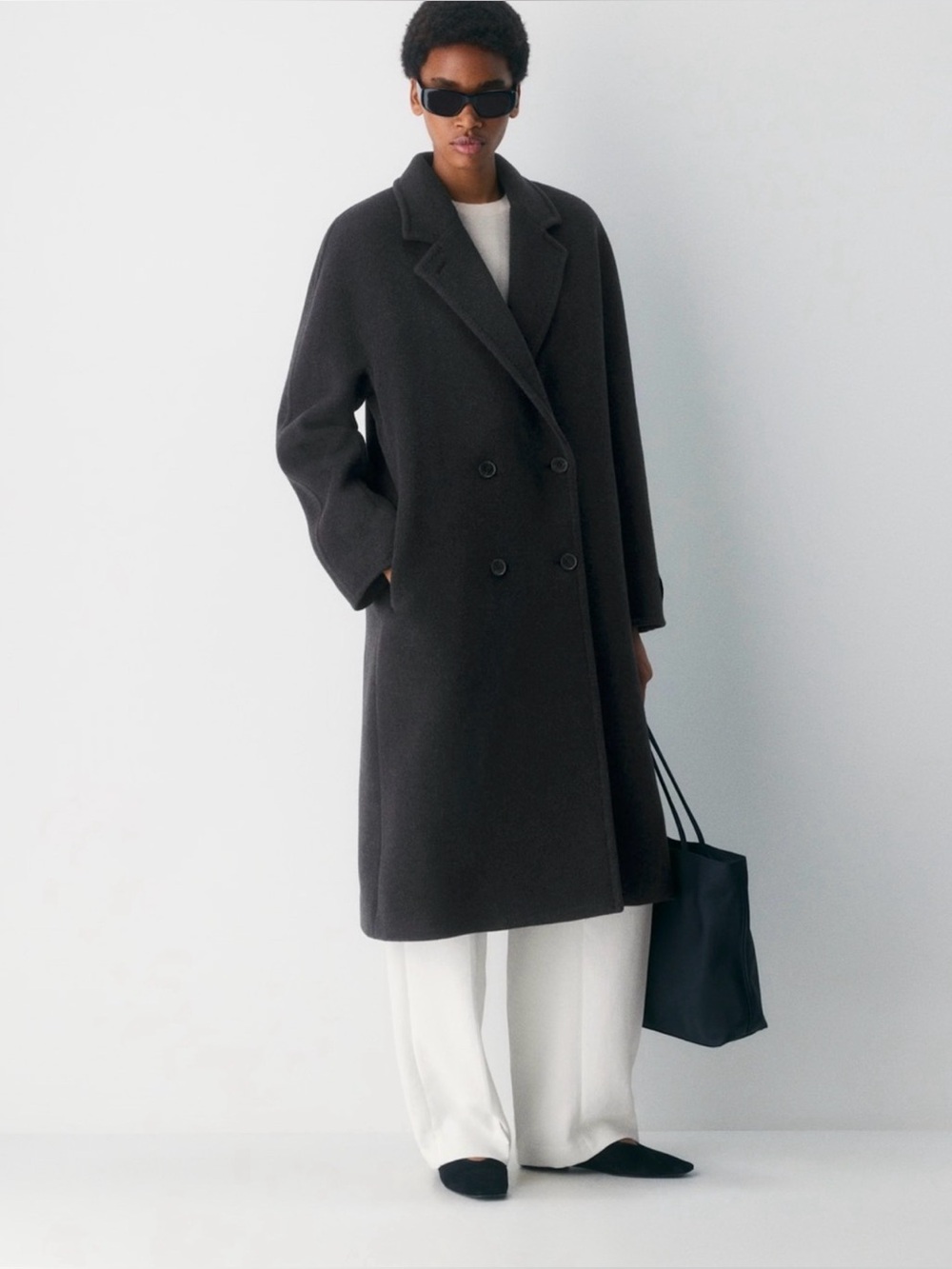 Aritzia The Slouch™ Coat - Soft Wool Cashmere